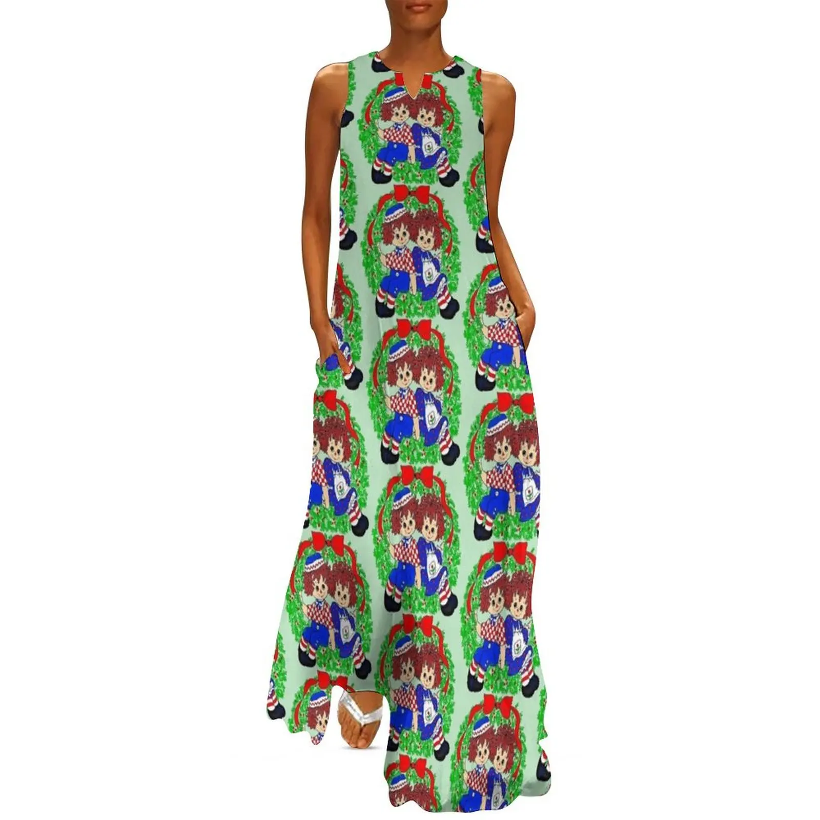 Christmas Raggedy Anne and Andy Vintage Long Dress long dress women summer women clothes
Christmas Raggedy Anne and Andy Vintage Long Dress long dress women summer women clothes
