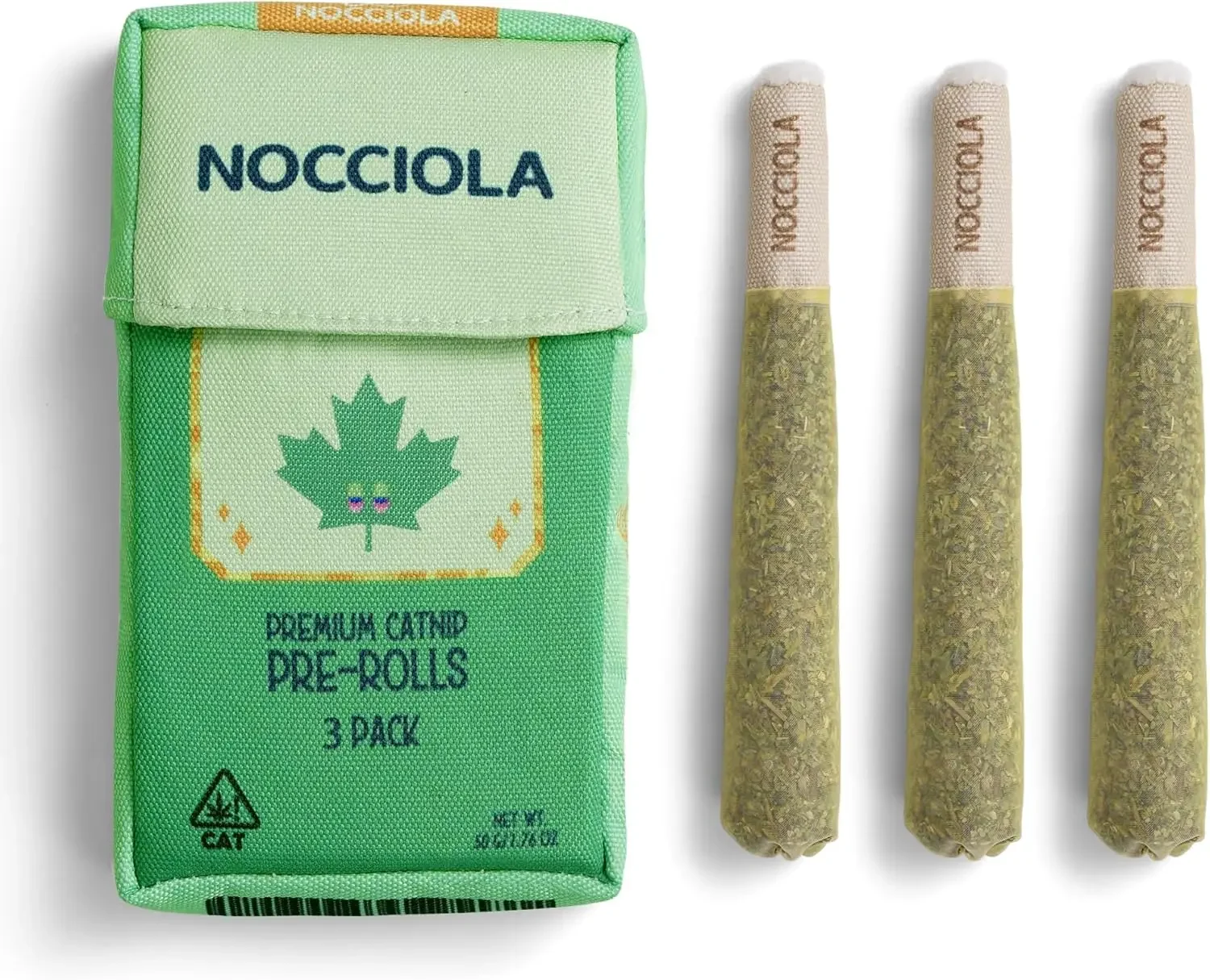Nocciola 3 Pack Catnip Toys for Cats, Funny Cat Toys Filled with 100% Pure Organic Catnip, Safe Kitten Teething Chew and Kicker Toys, Stress Relieving Fun for Indoor Cats
Nocciola 3 Pack Catnip Toys for Cats, Funny Cat Toys Filled with 100% Pure Organic Catnip, Safe Kitten Teething Chew and Kicker Toys, Stress Relieving Fun for Indoor Cats
