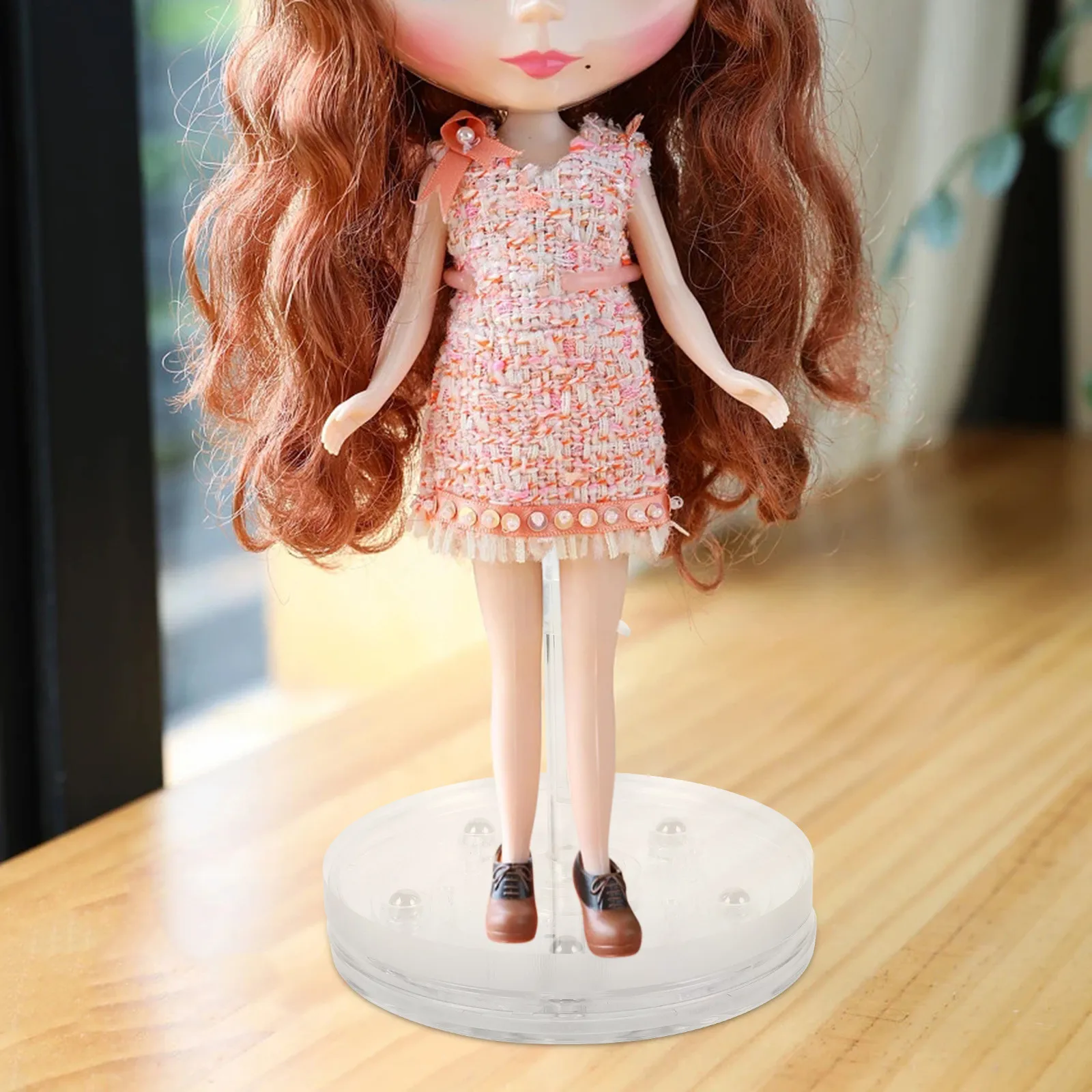 Transparent Rotating Stand Acrylic Stable Display Holder Detachable Easy Assemble Crochet Figures Display Support Rack
Transparent Rotating Stand Acrylic Stable Display Holder Detachable Easy Assemble Crochet Figures Display Support Rack