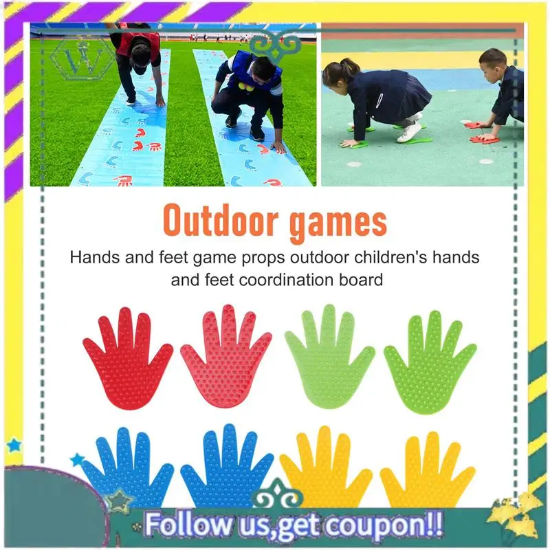 (New) 8 Pairs Hands And Feet Game 4 Color Toys For Kids Jump Play Mat Sport Musculation Indoor Outdoor Game Props For Children
(New) 8 Pairs Hands And Feet Game 4 Color Toys For Kids Jump Play Mat Sport Musculation Indoor Outdoor Game Props For Children