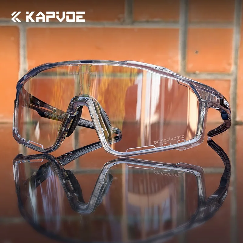Kapvoe Fast Photochromic Cycling Glasses Sports Sunglasses Bicycle Men Women Bike Goggles Eyewear Running Hiking Driving 2025
Kapvoe Fast Photochromic Cycling Glasses Sports Sunglasses Bicycle Men Women Bike Goggles Eyewear Running Hiking Driving 2025