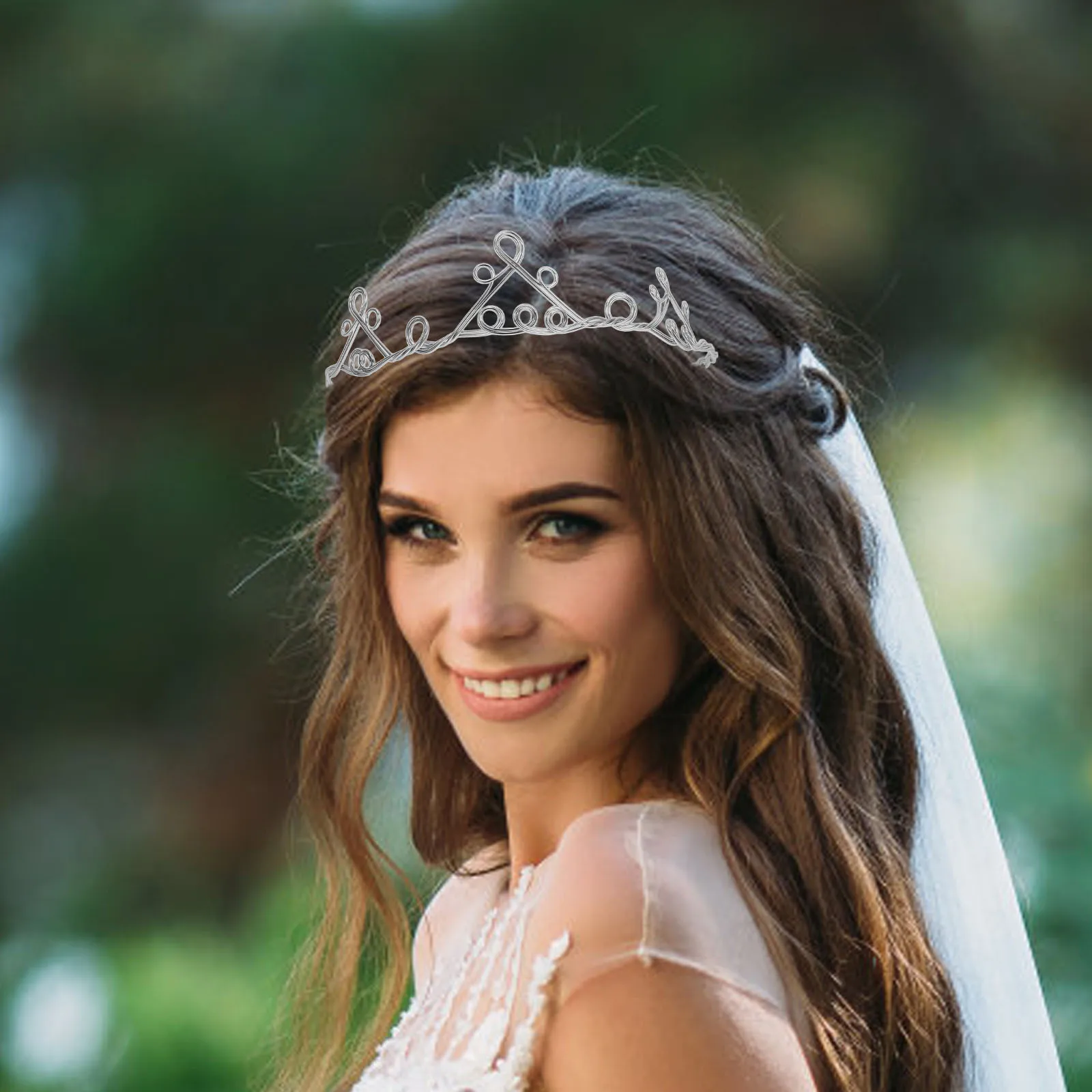 Silver DIY Copper Winding Crown Durable Handcraft Hair Accessory for Girls Personal Parties Crown Headwear Hair
Silver DIY Copper Winding Crown Durable Handcraft Hair Accessory for Girls Personal Parties Crown Headwear Hair