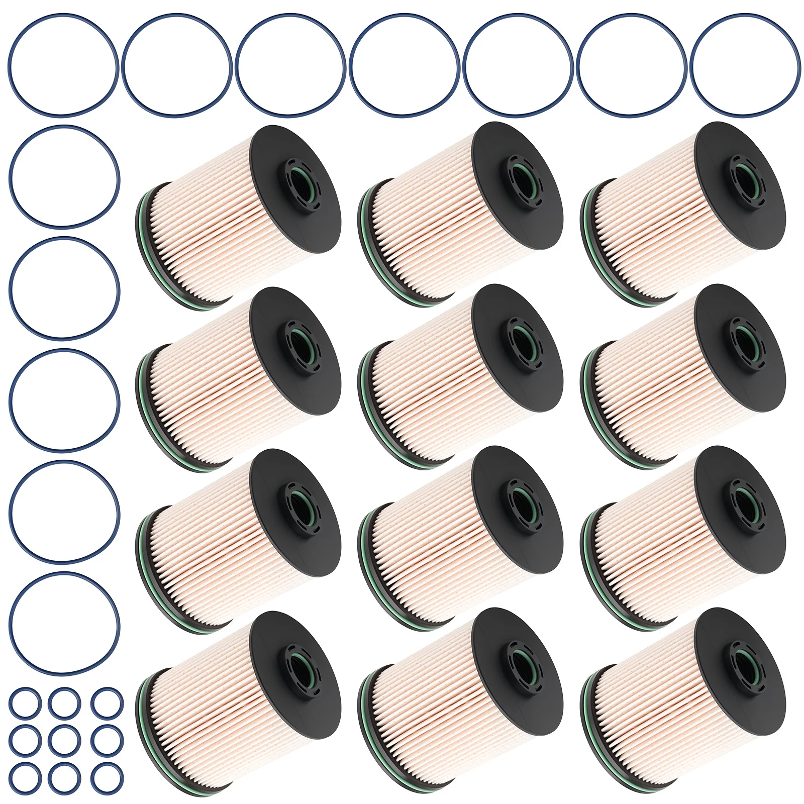 TP1015 Fuel Filter 12Pack for Chevy GMC Diesel 23304096 2014-2021 with Gaskets
TP1015 Fuel Filter 12Pack for Chevy GMC Diesel 23304096 2014-2021 with Gaskets