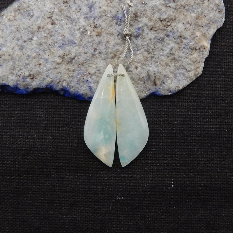 Элегантный натуральный камень амазонит, модные украшения ручной работы, женские полудрагоценные серьги, модные аксессуары из бусин, идеальный подарок 
Элегантный натуральный камень амазонит, модные украшения ручной работы, женские полудрагоценные серьги, модные аксессуары из бусин, идеальный подарок