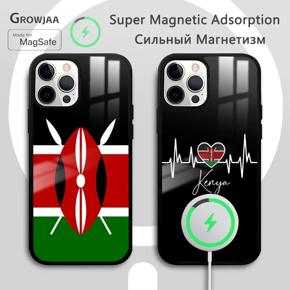 Flag of Kenya pattern Phone Case For iPhone 16 15 14 13 12 11 Pro Max Plus Mini Magsafe Mirror Wireless Magnetic Funda
Flag of Kenya pattern Phone Case For iPhone 16 15 14 13 12 11 Pro Max Plus Mini Magsafe Mirror Wireless Magnetic Funda