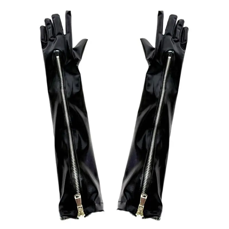 39BD Comfortable PU Leather Gloves Long Zipper Party Gloves for Daily Activity
39BD Comfortable PU Leather Gloves Long Zipper Party Gloves for Daily Activity