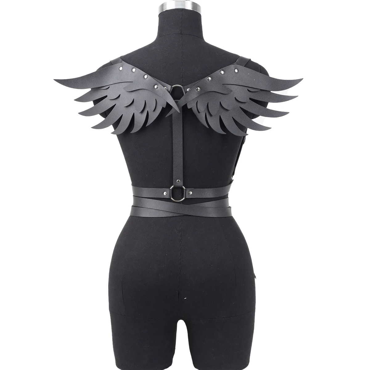 Women Fashion Belt Leather Angel Wing Bondage Waist belt Gothic Casual Wild Decoration Belts Punk Decorative Belt Accessories
Women Fashion Belt Leather Angel Wing Bondage Waist belt Gothic Casual Wild Decoration Belts Punk Decorative Belt Accessories