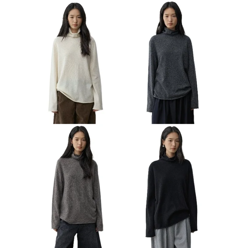 Расслабленная блузка с подвернутым краем и воротником-стойкой из чистого кашемира серии Conseni AU, 12-игольная, высокой плотности, без воротника, для женщин
Расслабленная блузка с подвернутым краем и воротником-стойкой из чистого кашемира серии Conseni AU, 12-игольная, высокой плотности, без воротника, для женщин