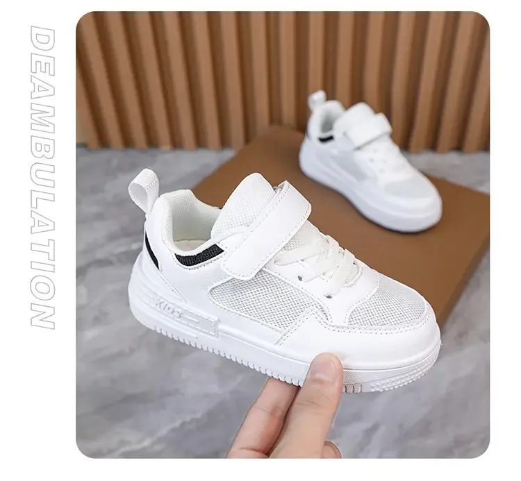 New mesh children's sneakers, teenagers' casual and fashionable walking sports shoes, breathable and non-slip girls' tennis shoe
New mesh children's sneakers, teenagers' casual and fashionable walking sports shoes, breathable and non-slip girls' tennis shoe