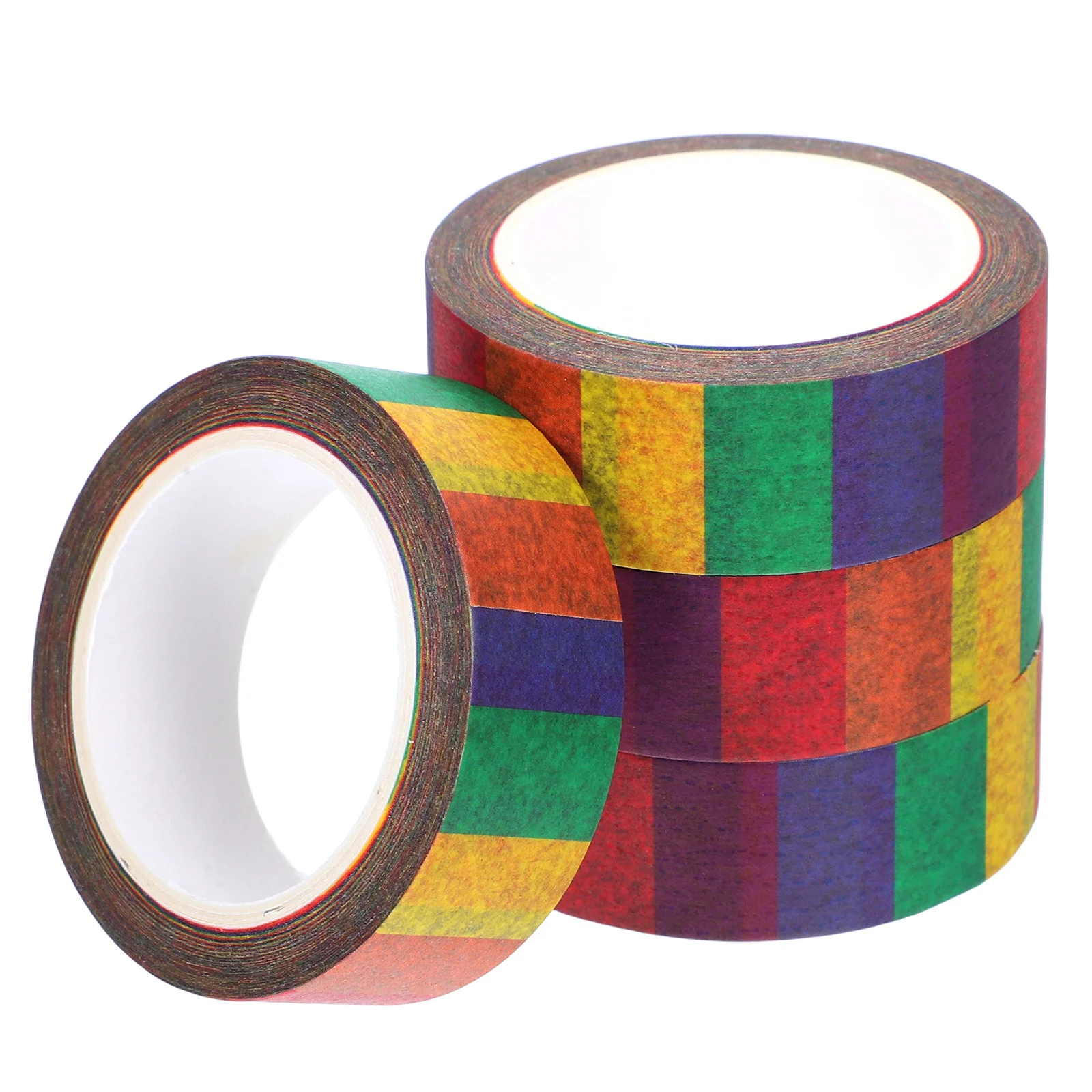 4Pcs Washi Tape Rainbow Stripes Strong Adhesive Scrapbook Planner Decorative Strip Tape Stickers DIY Craft Labeling
4Pcs Washi Tape Rainbow Stripes Strong Adhesive Scrapbook Planner Decorative Strip Tape Stickers DIY Craft Labeling