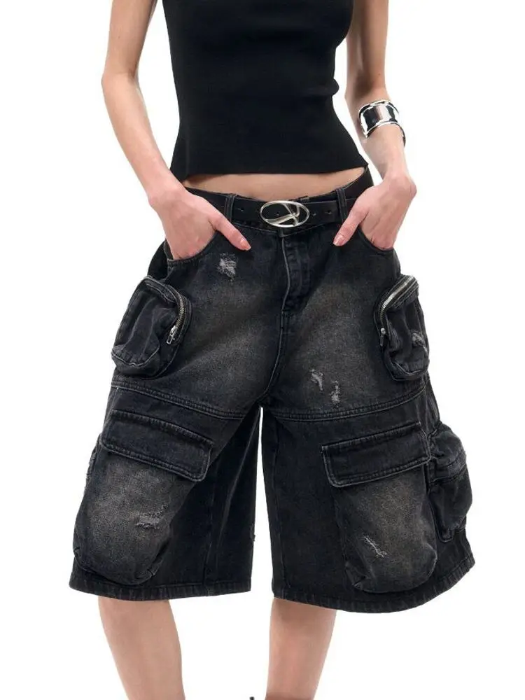 American high street style jeans multi-pocket cargo pants 2026 new vintage distressed heavy-duty straight-cut five-inch pants
American high street style jeans multi-pocket cargo pants 2026 new vintage distressed heavy-duty straight-cut five-inch pants