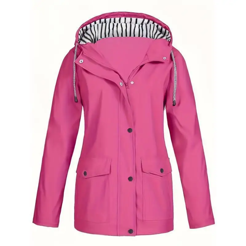 Women's Zip Hooded Jacket Outdoor Windbreaker Spring Season Regular Length Coat Other Material 100% Other Type Spring Fashion
Women's Zip Hooded Jacket Outdoor Windbreaker Spring Season Regular Length Coat Other Material 100% Other Type Spring Fashion
