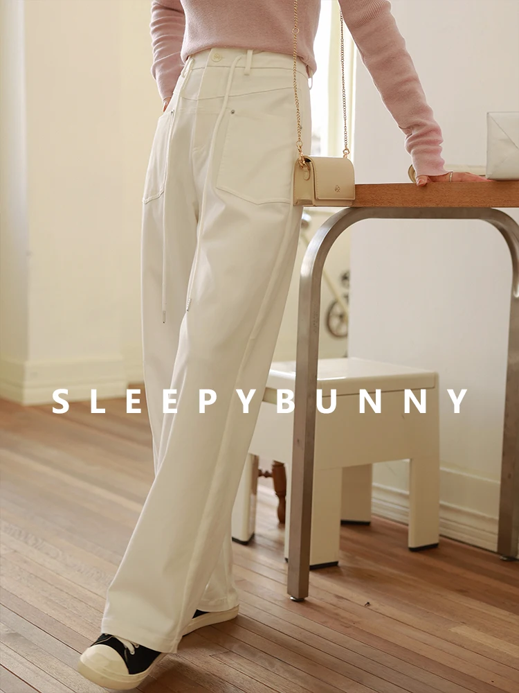 High Waist Wide Leg Pants Women Straight Long Drawstring Trousers Petite Friendly Casual Loose Fit Pants Spring Autumn Outfits
High Waist Wide Leg Pants Women Straight Long Drawstring Trousers Petite Friendly Casual Loose Fit Pants Spring Autumn Outfits