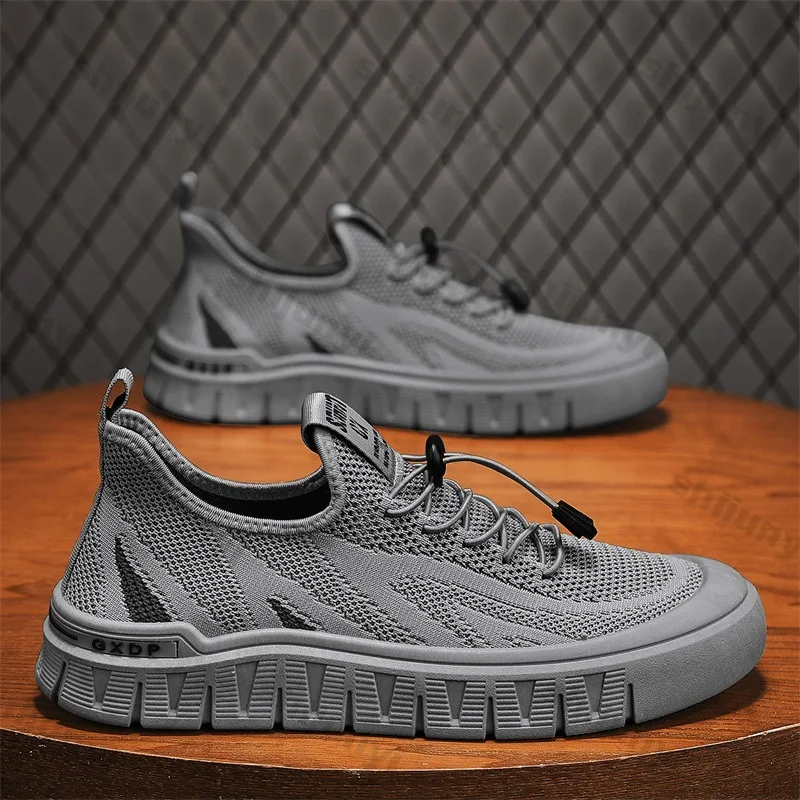Men Shoes 2025 Summer New Breathable Fly Weave Mesh Elastic Band Casual Shoes Outdoor Comfortable Non Slip Sewing Running Shoes
Men Shoes 2025 Summer New Breathable Fly Weave Mesh Elastic Band Casual Shoes Outdoor Comfortable Non Slip Sewing Running Shoes