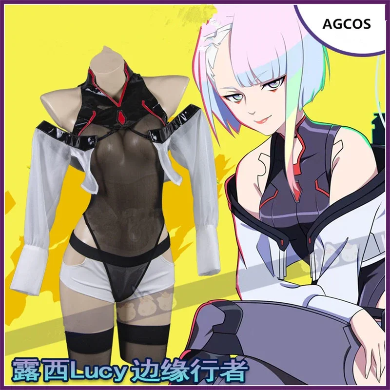AGCOS Punk Lucy Doujin Swimsuits Cosplay Costume Woman Halloween Clothes Jumpsuits Sexy Cosplay
AGCOS Punk Lucy Doujin Swimsuits Cosplay Costume Woman Halloween Clothes Jumpsuits Sexy Cosplay
