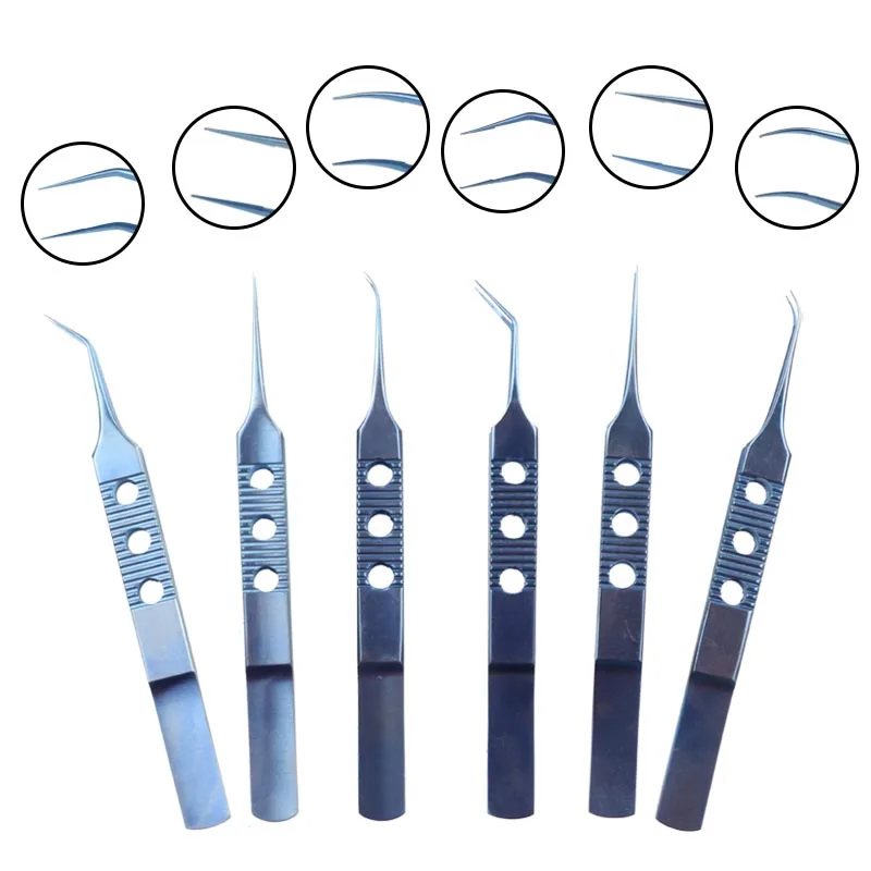 Ophthalmic Forceps Straight Curved Angle Head Forceps Micro Forceps Ophthalmic Instrument Titanium Alloy
Ophthalmic Forceps Straight Curved Angle Head Forceps Micro Forceps Ophthalmic Instrument Titanium Alloy