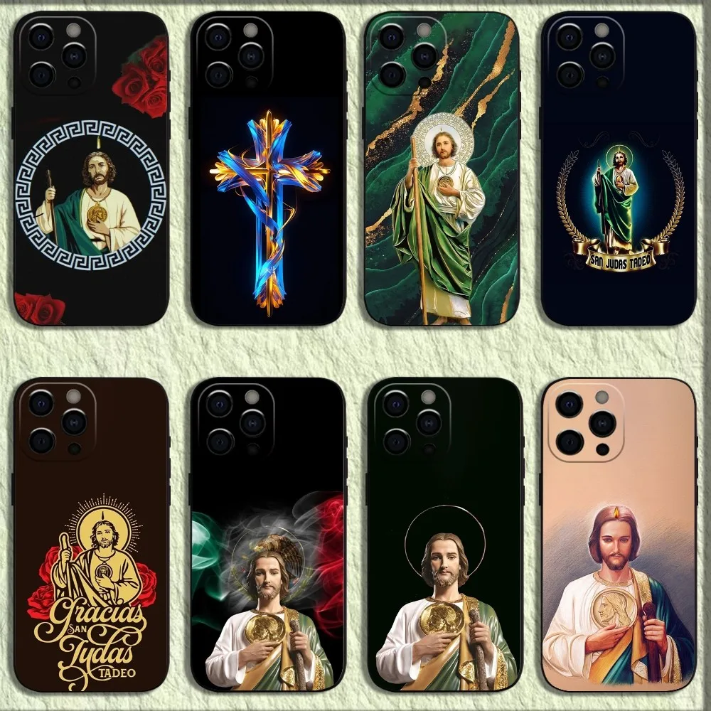 S-San J-Judas Tadeo Phone Case For iPhone 16,15,14,13,12,11,Pro,X,XS,Max,XR,Plus,Mini Soft Black Cover
S-San J-Judas Tadeo Phone Case For iPhone 16,15,14,13,12,11,Pro,X,XS,Max,XR,Plus,Mini Soft Black Cover