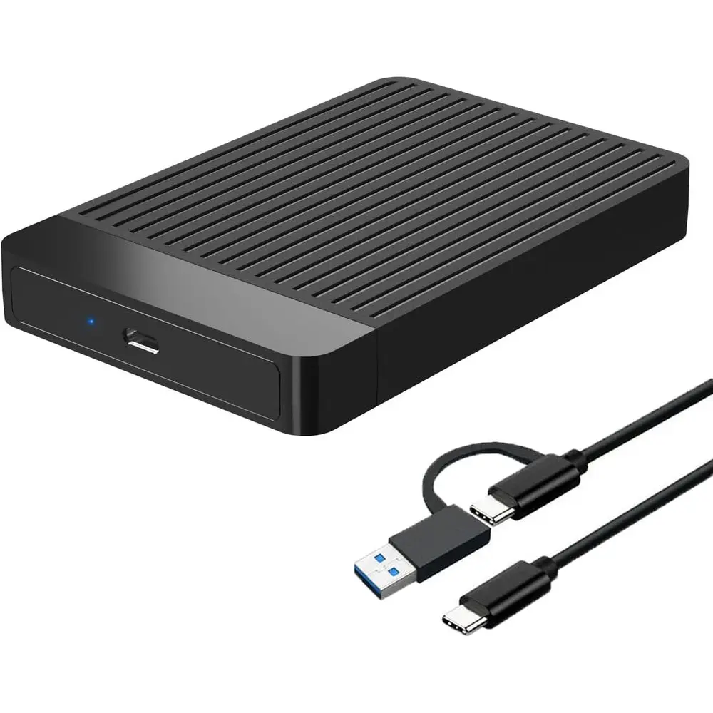 1TB Sleek Portable 2.5 HDD with USB 3.1 Type-C for PC, Laptop Storage
1TB Sleek Portable 2.5 HDD with USB 3.1 Type-C for PC, Laptop Storage