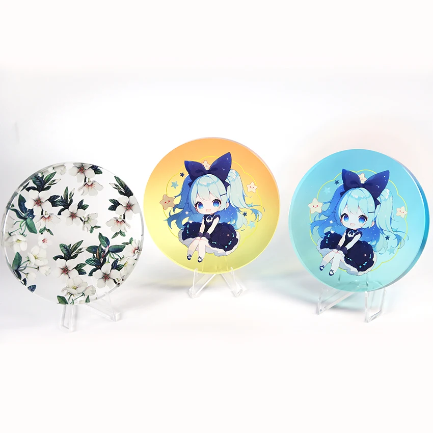 High Quality Printed Acrylic coaster Kitchen Supplies with Anime Design Thickened Heat Resistant Translucent
High Quality Printed Acrylic coaster Kitchen Supplies with Anime Design Thickened Heat Resistant Translucent