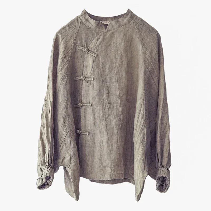 Cotton and Linen Top Shirt Chinese Style Women's Clothing Modified Daily National Fashion Tea Clothes Retro Tang Suit Classical
Cotton and Linen Top Shirt Chinese Style Women's Clothing Modified Daily National Fashion Tea Clothes Retro Tang Suit Classical