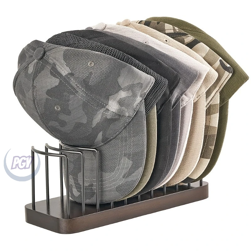 1pcs Wooden Baseball Cap Organizer with 10-Tier Shelf Hat Storage Display Rack Space-Saving Shelving Display for Home Cloakroom
1pcs Wooden Baseball Cap Organizer with 10-Tier Shelf Hat Storage Display Rack Space-Saving Shelving Display for Home Cloakroom