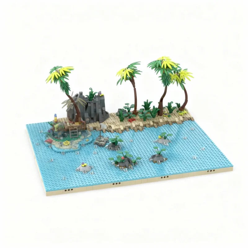 773pcs MOC Pirates Diorama Display 1 Ray Castaway Model Building Blocks Construction Toy Christmas Gifts DIY Creative Idea Brick
773pcs MOC Pirates Diorama Display 1 Ray Castaway Model Building Blocks Construction Toy Christmas Gifts DIY Creative Idea Brick