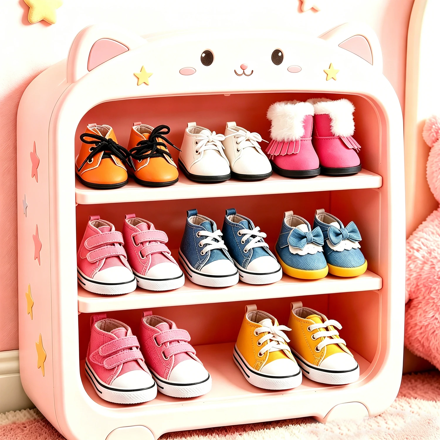 A Pack 5CM Mini Doll Shoes Mix Style Canvas Sneakers Bow Shoes Snow Boots Fits 14 Inch American Doll Cotton Doll 1/6 Girl Dolls
A Pack 5CM Mini Doll Shoes Mix Style Canvas Sneakers Bow Shoes Snow Boots Fits 14 Inch American Doll Cotton Doll 1/6 Girl Dolls