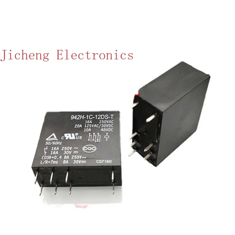 942h-1C-12DS-T 16A 12V DC Power Relay 8 Feet Brand New Original Genuine
942h-1C-12DS-T 16A 12V DC Power Relay 8 Feet Brand New Original Genuine
