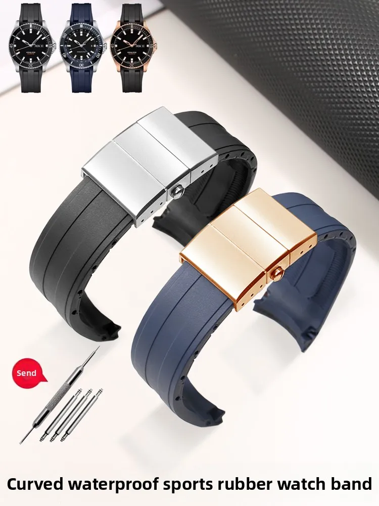Waterproof Rubber Watch Strap Suitable for Mido Navigator M026 Citizen Omega Seamaster Arc Silicone Strap
Waterproof Rubber Watch Strap Suitable for Mido Navigator M026 Citizen Omega Seamaster Arc Silicone Strap