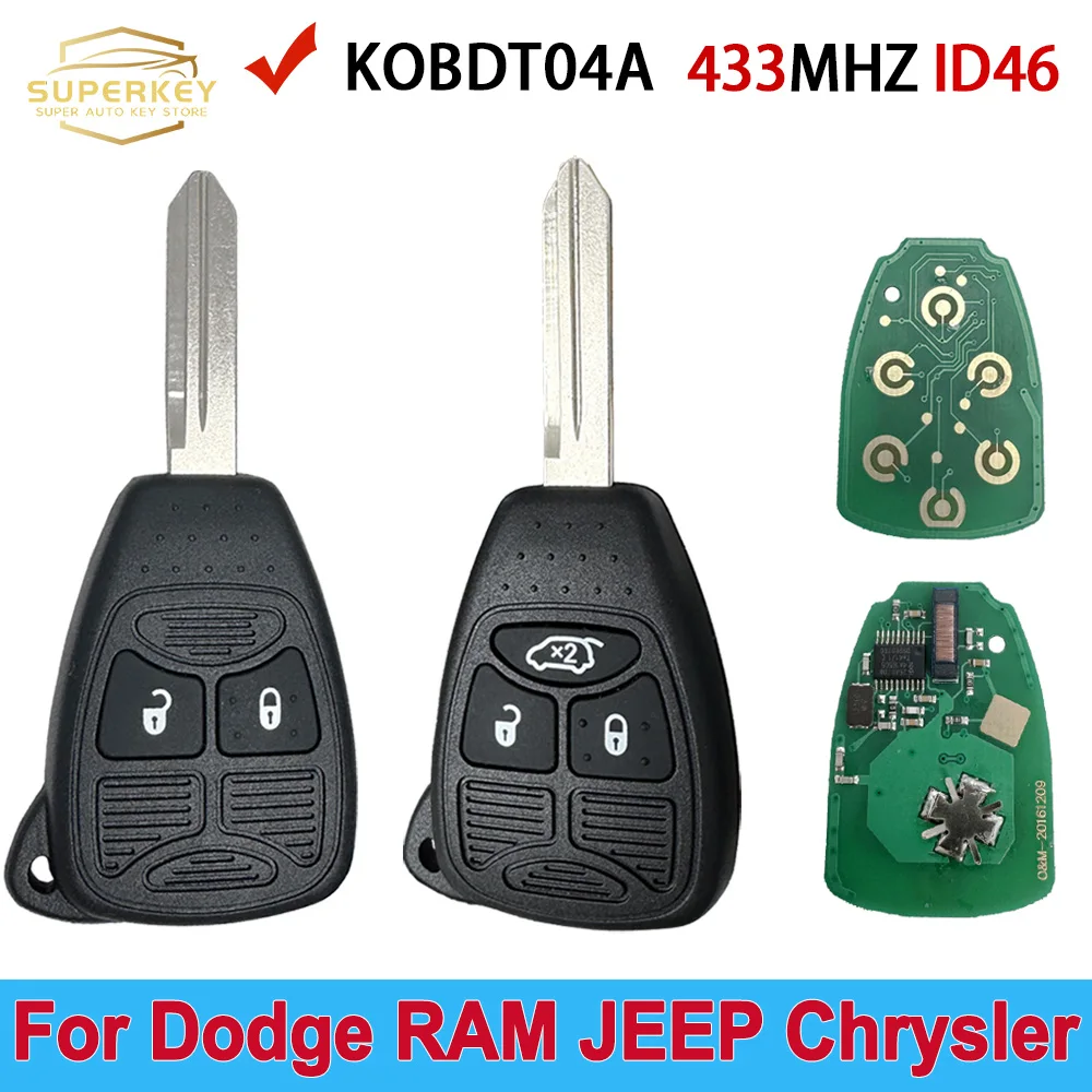 SUPERKEY KOBDT04A для Jeep Commander Aspen Dodge Dakota Durango Ram Chrysler 433 МГц ID46 PCF7941 дистанционный брелок для автомобиля
SUPERKEY KOBDT04A для Jeep Commander Aspen Dodge Dakota Durango Ram Chrysler 433 МГц ID46 PCF7941 дистанционный брелок для автомобиля