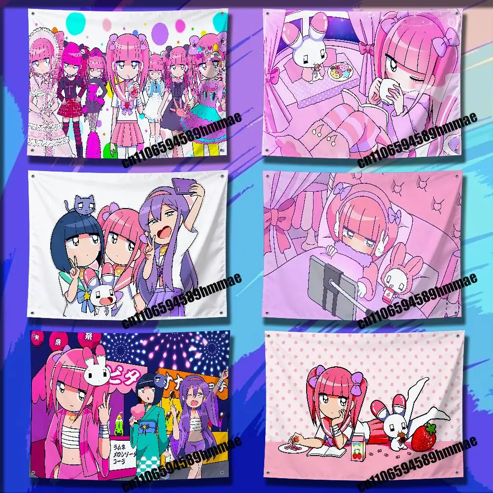 For Cartoon Girl M-Menhera Chan Flag 150*200cm 60*110cm 80*120cm 100*150cm 50*70cm Outdoor Wall Banner Tapestry Cover
For Cartoon Girl M-Menhera Chan Flag 150*200cm 60*110cm 80*120cm 100*150cm 50*70cm Outdoor Wall Banner Tapestry Cover