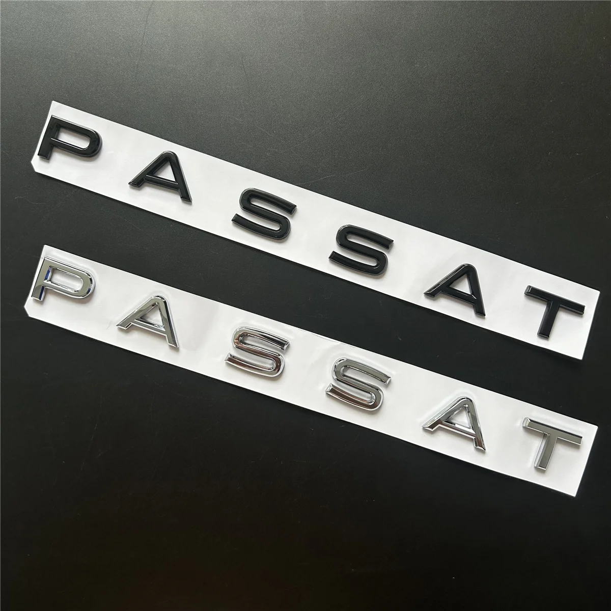For PASSAT Font Letters Emblem Car Styling Refitting Middle Trunk Logo Badge Stickers for VW Chrome Glossy Black
For PASSAT Font Letters Emblem Car Styling Refitting Middle Trunk Logo Badge Stickers for VW Chrome Glossy Black