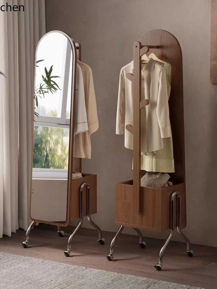 ZML coat rack integrated mirror bedroom rotating hanger full body mirror floor mirror household
ZML coat rack integrated mirror bedroom rotating hanger full body mirror floor mirror household