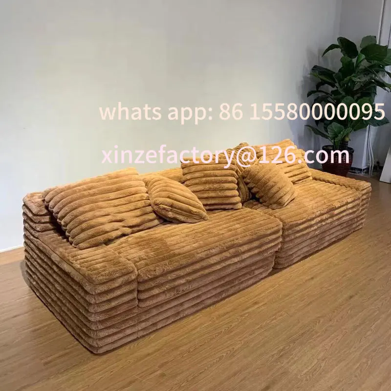 Customizable Vacuum Compression Corduroy Sofa
Customizable Vacuum Compression Corduroy Sofa