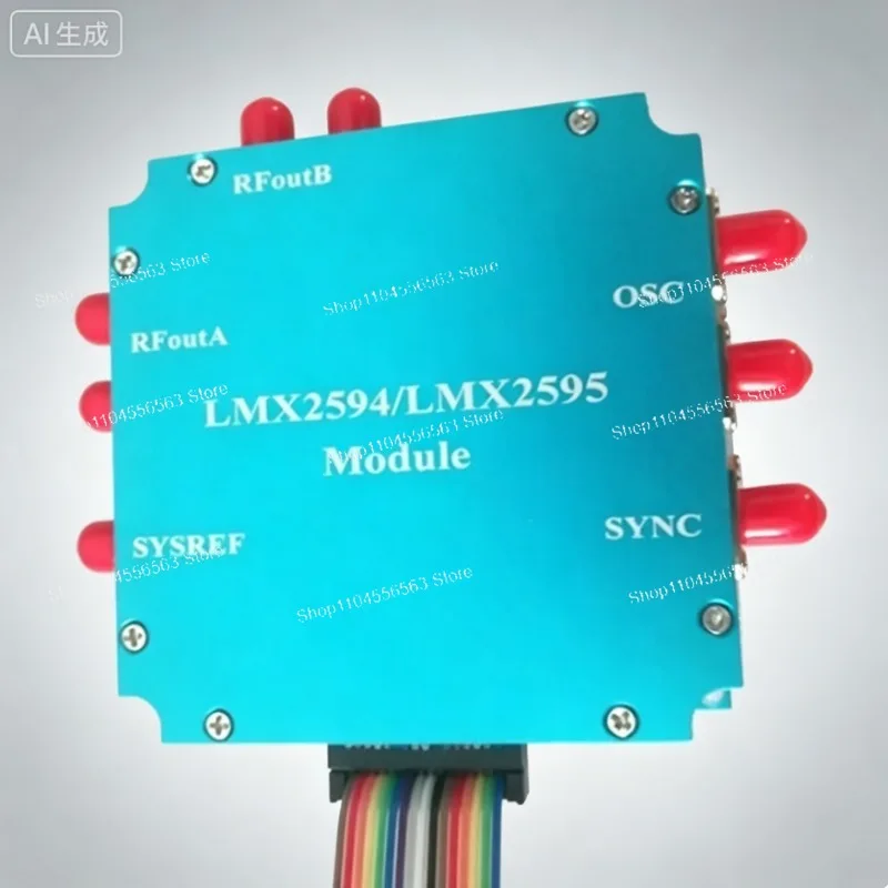 LMX2594/LMX2595 Frequency Synthesizer Board – PLL Phase Locked Loop, 10MHz-20GHz Microwave Signal Source
LMX2594/LMX2595 Frequency Synthesizer Board – PLL Phase Locked Loop, 10MHz-20GHz Microwave Signal Source