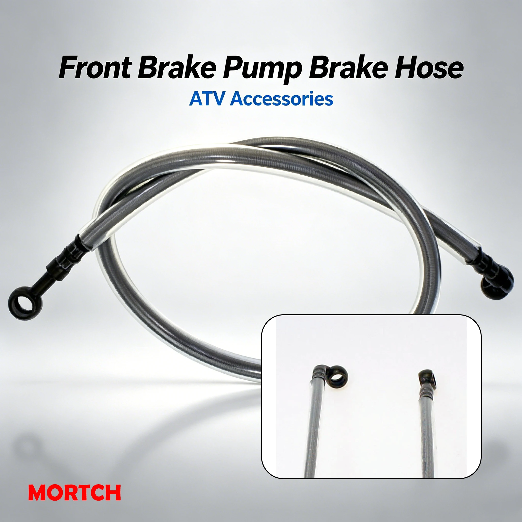 Front Brake Pump Brake Hose 9010-080160 Replacement Part For CF Moto 500cc ATV CF500 CF500-2 CF500-5 CF600-B CF600-C CF625 X5 X6
Front Brake Pump Brake Hose 9010-080160 Replacement Part For CF Moto 500cc ATV CF500 CF500-2 CF500-5 CF600-B CF600-C CF625 X5 X6