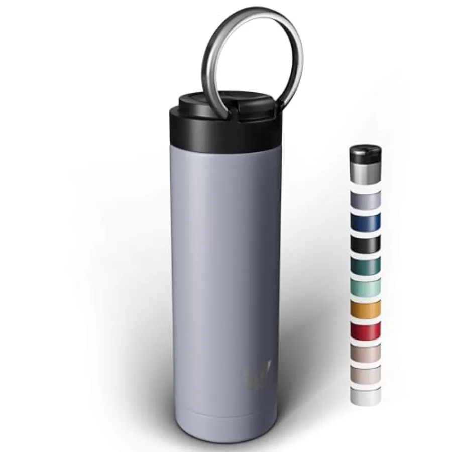 Maxi Steel Water Bottle 26oz - Double wall vacuum insulated Integrated carry handle leak proof flip top lid Lightweight and sty
Maxi Steel Water Bottle 26oz - Double wall vacuum insulated Integrated carry handle leak proof flip top lid Lightweight and sty