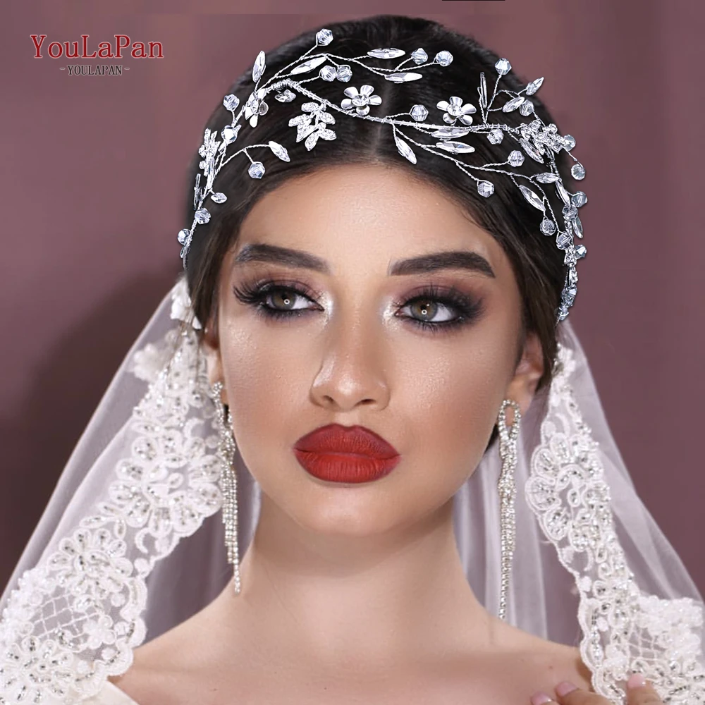 YouLaPan Bridal Hair Accessories Crystal Rhinestone Hair Band Alloy Leaf Headband For Women Elegant Princess Headwear HP760
YouLaPan Bridal Hair Accessories Crystal Rhinestone Hair Band Alloy Leaf Headband For Women Elegant Princess Headwear HP760