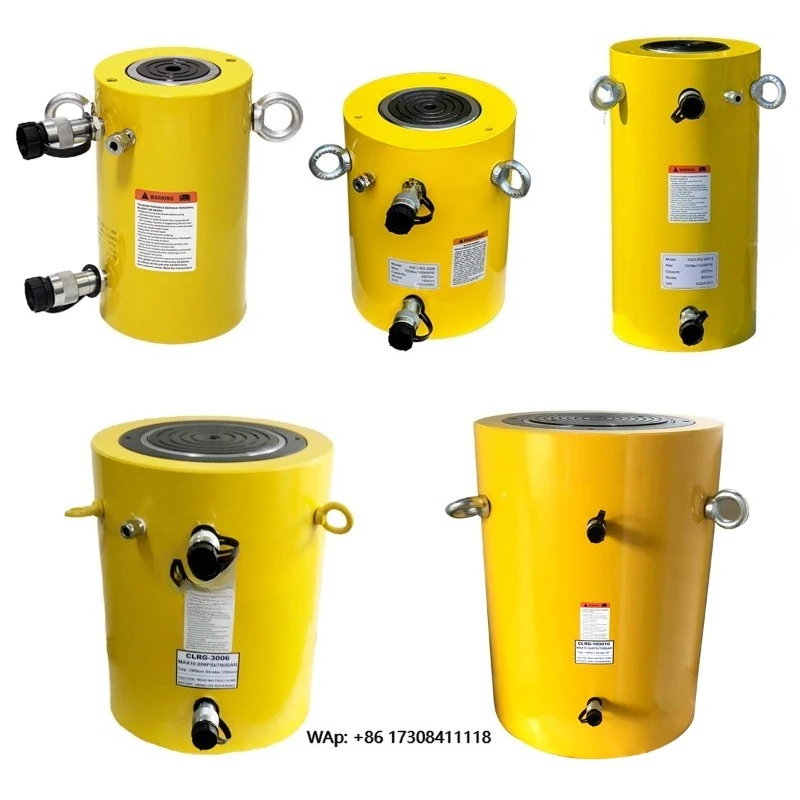 Equivalent 50 100 150 200 250 300 400 500 1000 Ton Lifting High Tonnage Double Acting Hydraulic Jack Cylinder
Equivalent 50 100 150 200 250 300 400 500 1000 Ton Lifting High Tonnage Double Acting Hydraulic Jack Cylinder