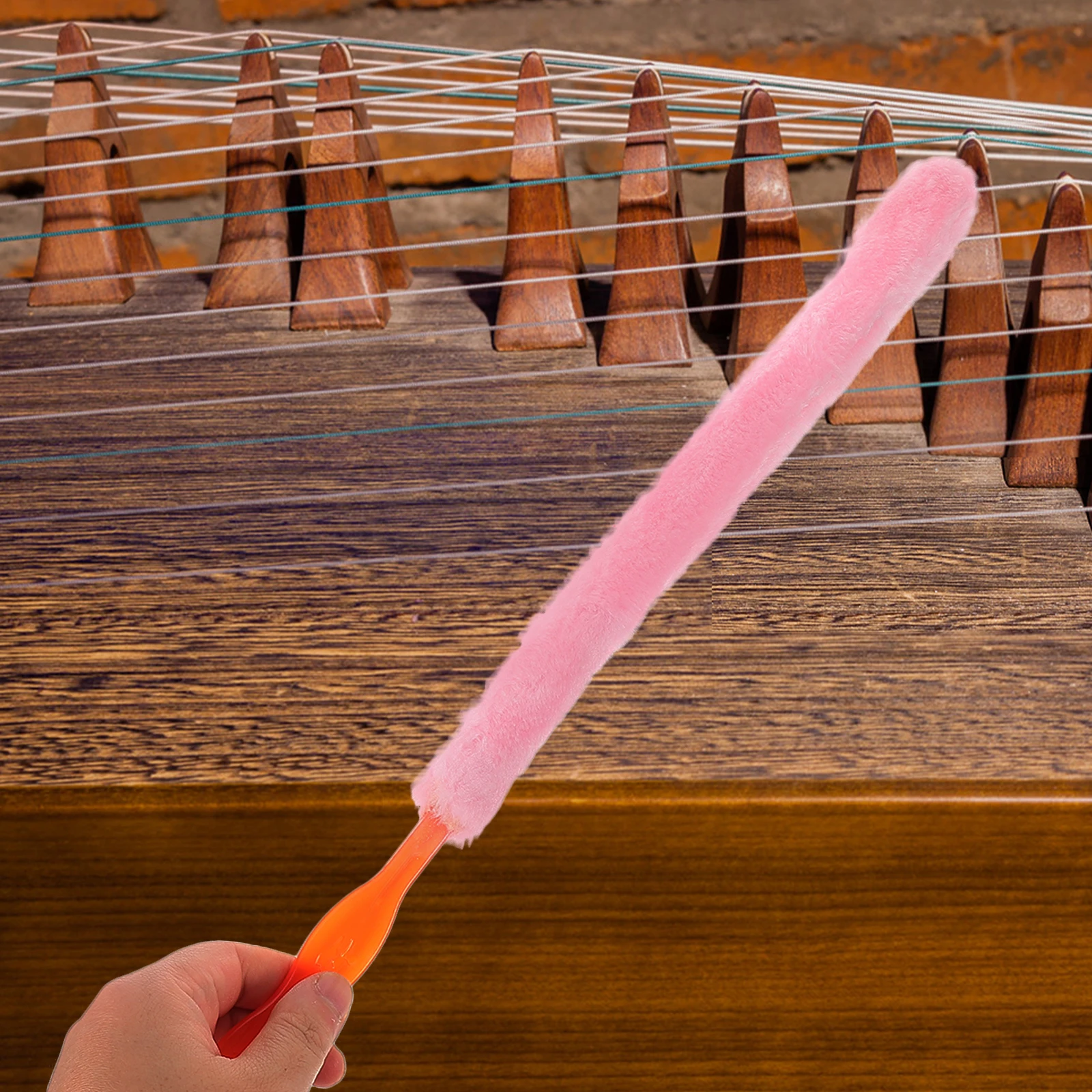 Guzheng Cleaning Brush Rabbit Hair Plastic Handle Universal Zithers Flute Swab Care Tool Musicians Accessories String Instrument
Guzheng Cleaning Brush Rabbit Hair Plastic Handle Universal Zithers Flute Swab Care Tool Musicians Accessories String Instrument