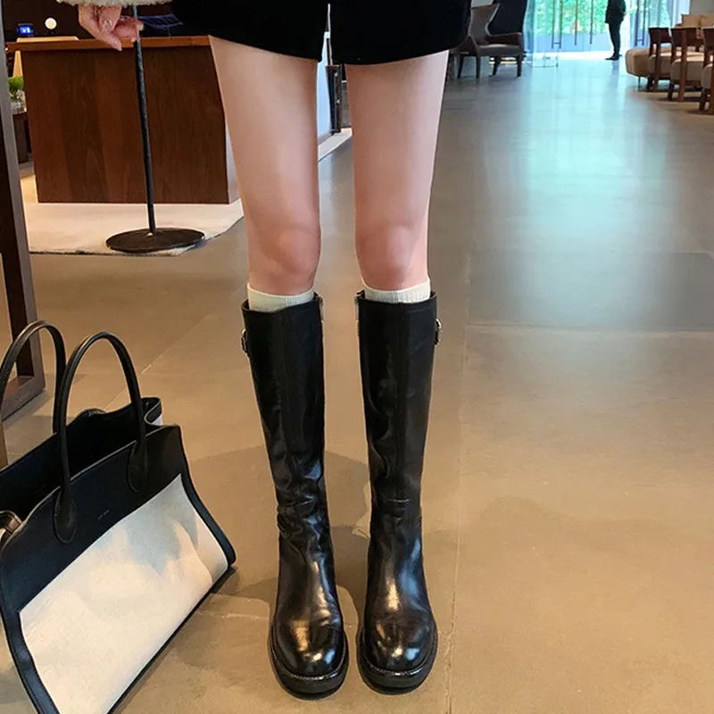 Women's Shoes Luxury Brand Comfortable Women's Boots Winter Retro Female Knight Boots Fashion Non Slip Casual Shoes Botas Mujer
Women's Shoes Luxury Brand Comfortable Women's Boots Winter Retro Female Knight Boots Fashion Non Slip Casual Shoes Botas Mujer