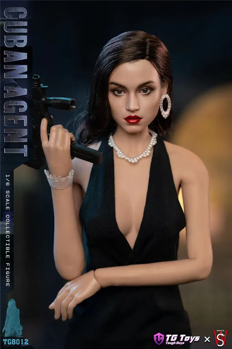 Оригинальный TGToys ×SWToys TG8012 1/6 Женский солдат Кубинский агент Ana de Armas Аксессуары для оружия Полный набор 12-дюймовых фигурок Модель
Оригинальный TGToys ×SWToys TG8012 1/6 Женский солдат Кубинский агент Ana de Armas Аксессуары для оружия Полный набор 12-дюймовых фигурок Модель
