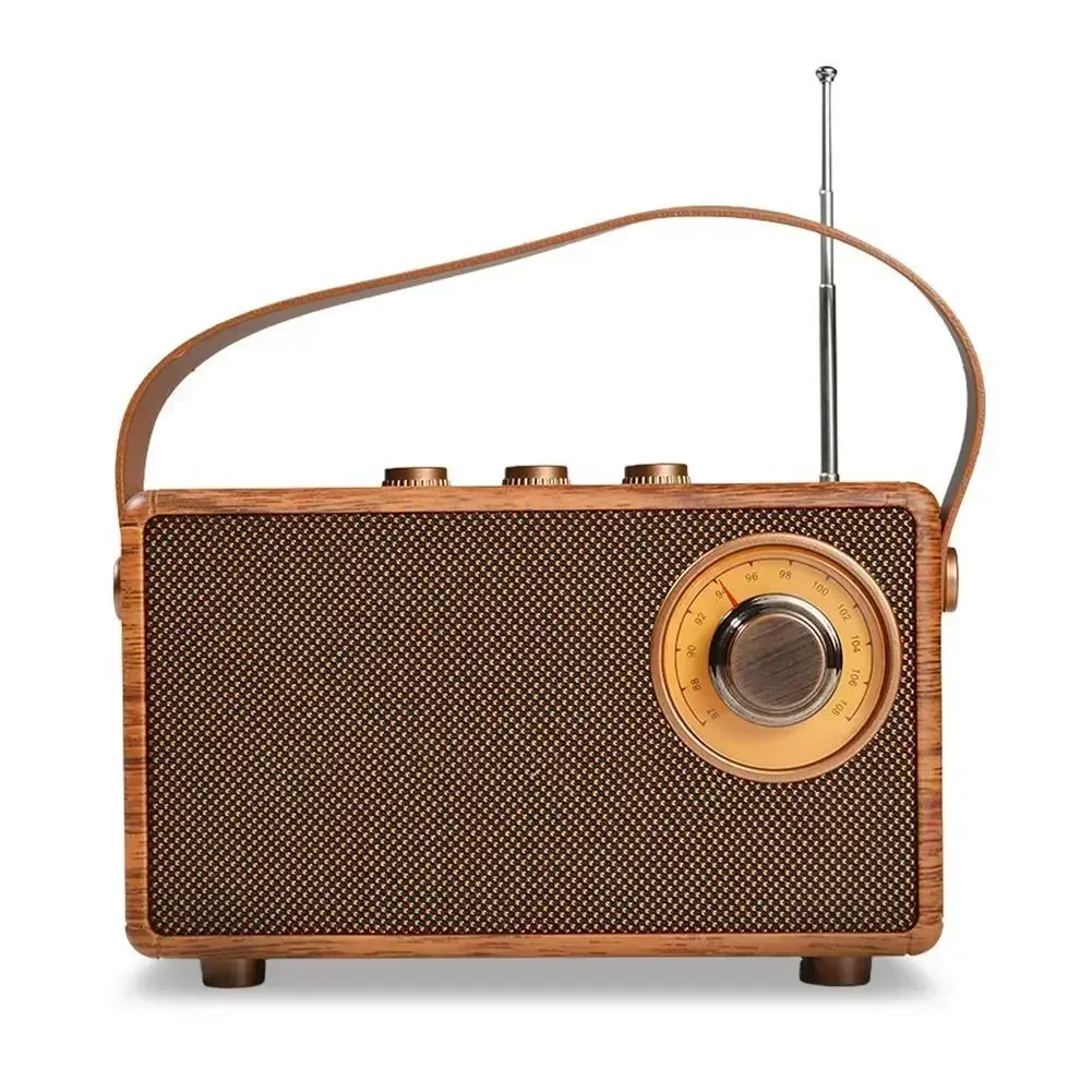 Vintage Wooden Bluetooth Speaker Outdoor Travel Camping Home Decoration Stand USB Drive New Creative Broadcasting Speaker
Vintage Wooden Bluetooth Speaker Outdoor Travel Camping Home Decoration Stand USB Drive New Creative Broadcasting Speaker