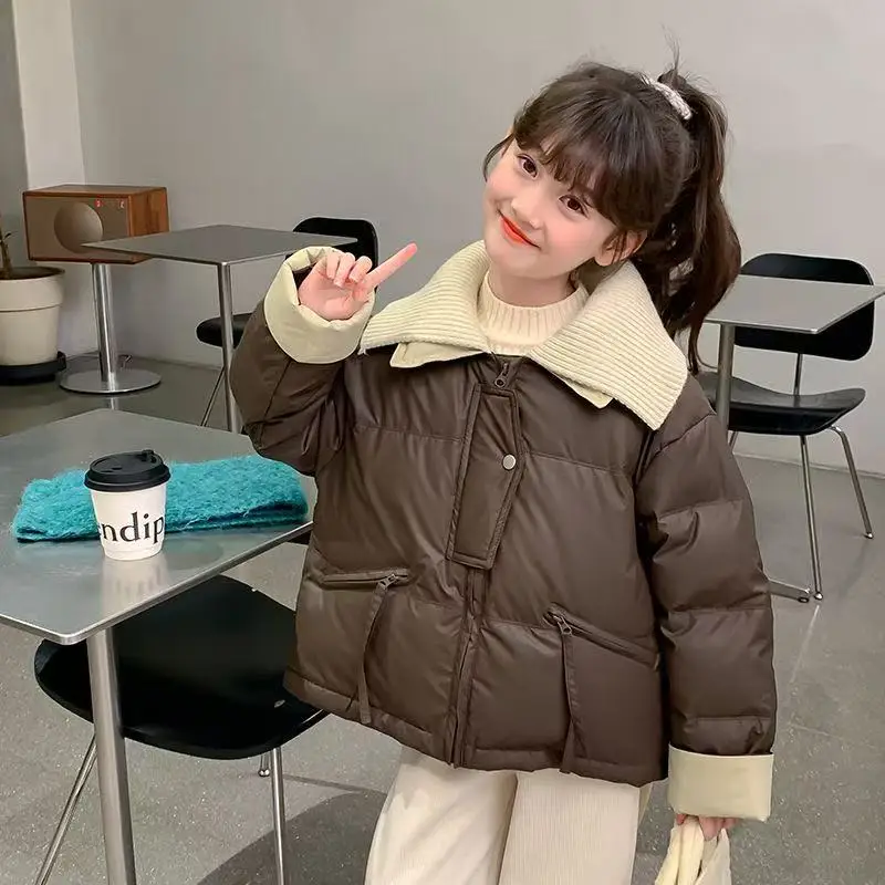 4-15 Years Girls' Down Jacket Winter 2025 New Style Children's White Duck Down Western Style Thick Collar Coat 110-170cm
4-15 Years Girls' Down Jacket Winter 2025 New Style Children's White Duck Down Western Style Thick Collar Coat 110-170cm