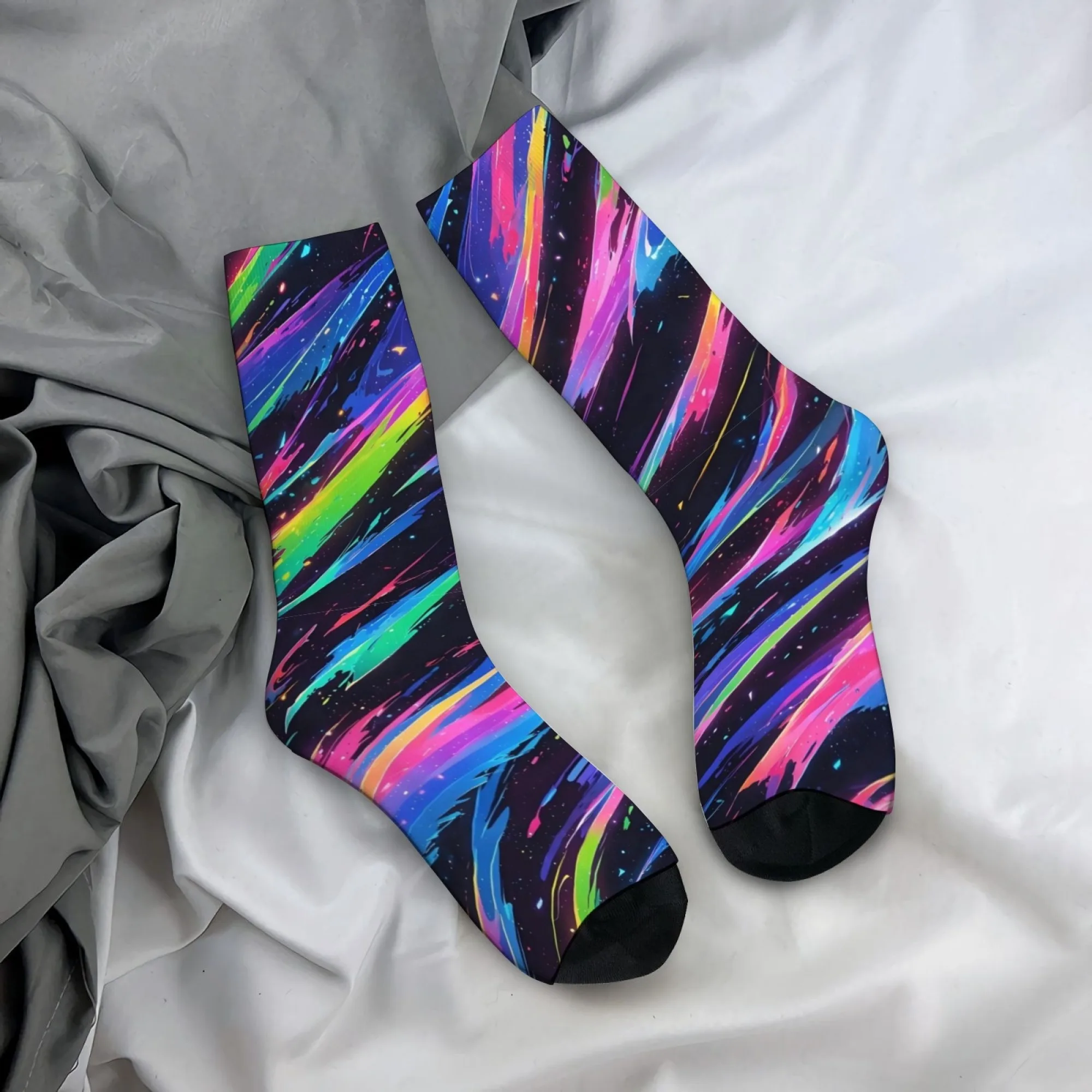 Cyberpunk Neon Graffiti Men's Socks Harajuku Retro Street Hip-Hop Fun Socks Novelty Funny Compression Socks Crazy Party Gift
Cyberpunk Neon Graffiti Men's Socks Harajuku Retro Street Hip-Hop Fun Socks Novelty Funny Compression Socks Crazy Party Gift