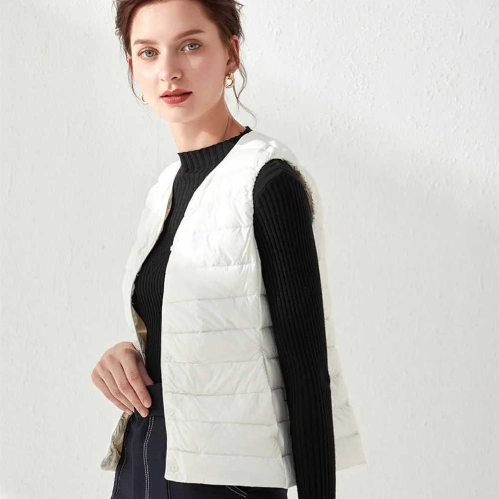 Down Jacket Winter Coats Vest for Women Clothing Fashion Clothes Casual Streetwear Elegant Spring Autumn Harajuku Sleeveless
Down Jacket Winter Coats Vest for Women Clothing Fashion Clothes Casual Streetwear Elegant Spring Autumn Harajuku Sleeveless