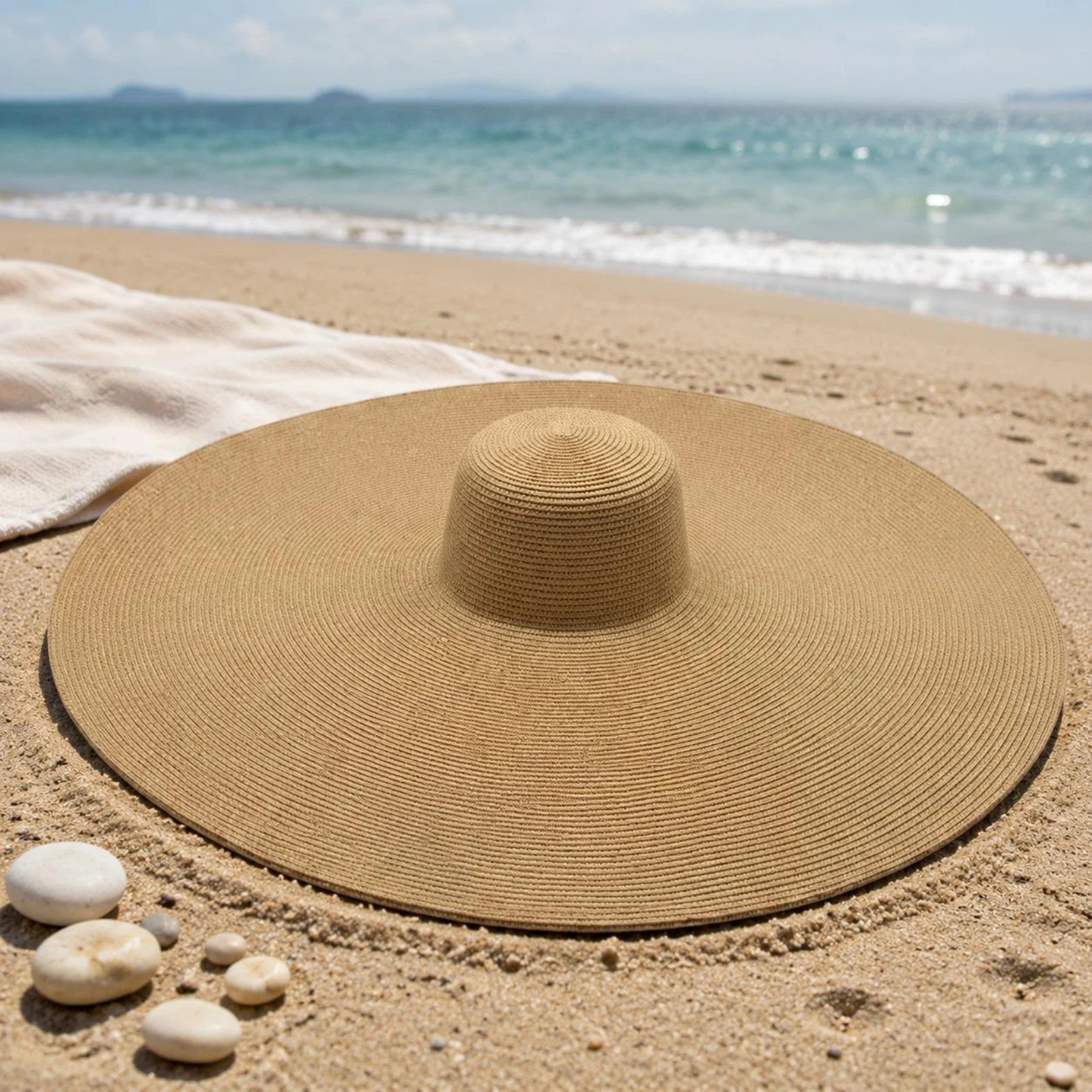 Foldable Beach Sun Hat Packable Wide Brim Straw Sun Hat Fashion Accessory Lightweight UPF 50+ for Outdoor
Foldable Beach Sun Hat Packable Wide Brim Straw Sun Hat Fashion Accessory Lightweight UPF 50+ for Outdoor