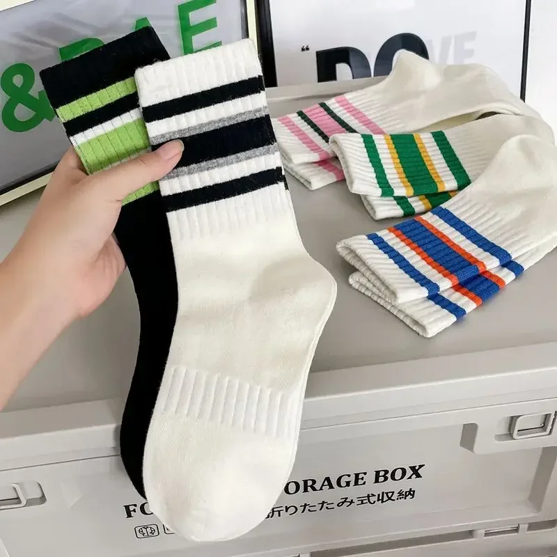 10 пар женских носков, милые теплые простые красочные полосатые короткие носки в стиле Харадзюку, модные весенне-осенние женские носки средней длины
10 пар женских носков, милые теплые простые красочные полосатые короткие носки в стиле Харадзюку, модные весенне-осенние женские носки средней длины