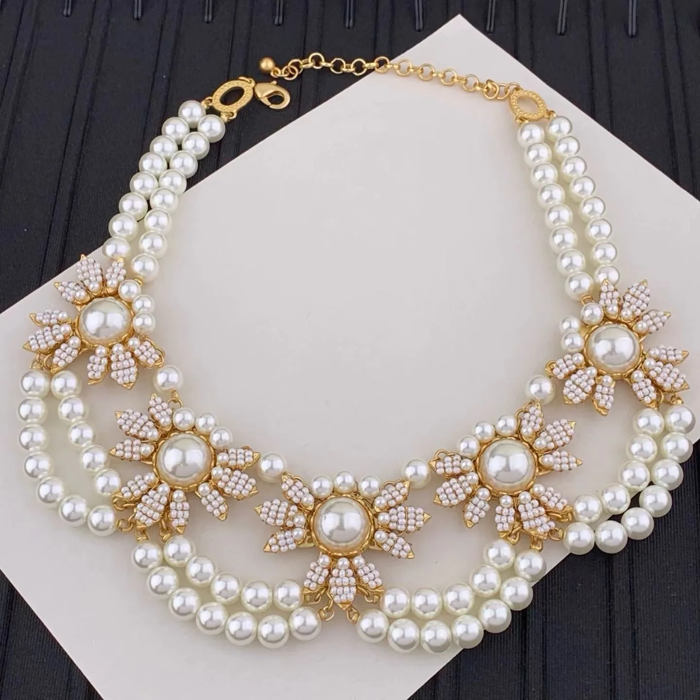 Trendy Vintage pearl necklace sweater chain necklace for women's girl gift Party choker fine Jewelry
Trendy Vintage pearl necklace sweater chain necklace for women's girl gift Party choker fine Jewelry