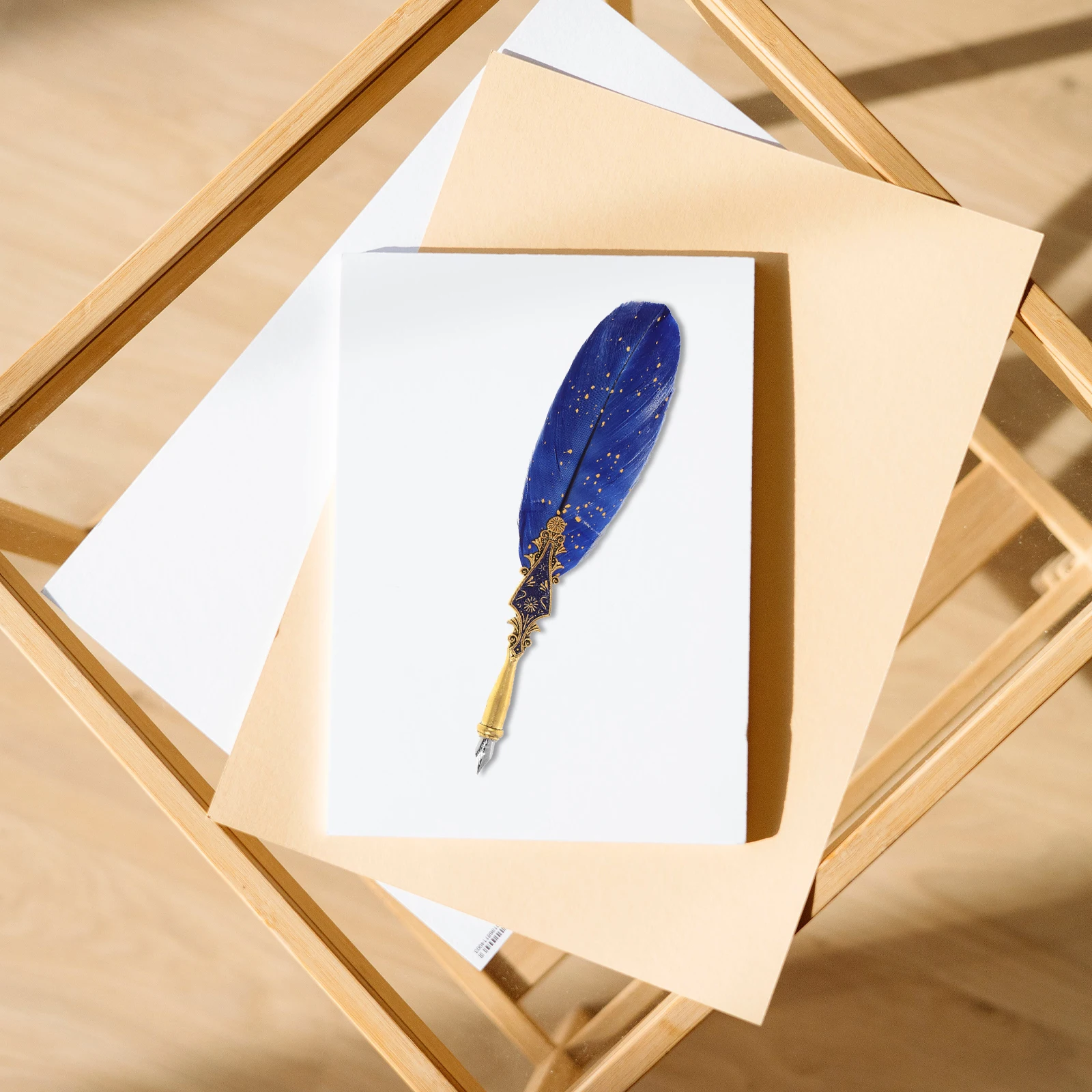 Premium Quill Vintage Glitter Design Calligraphy Dip Pen For Art Writing Practice Smooth Writing Elegant Desk Display
Premium Quill Vintage Glitter Design Calligraphy Dip Pen For Art Writing Practice Smooth Writing Elegant Desk Display